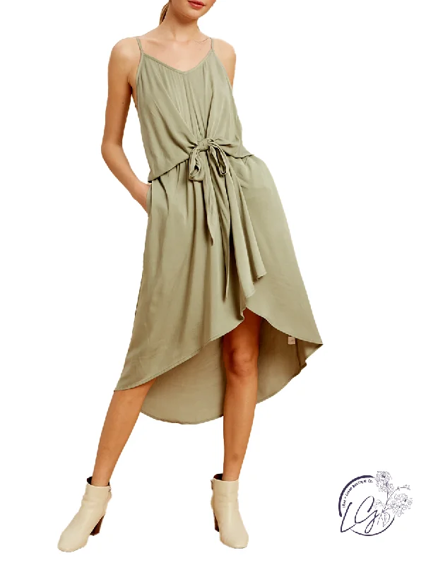 Good Intentions Hi-Low Sleeveless Dress Bodycon unclassified dresses