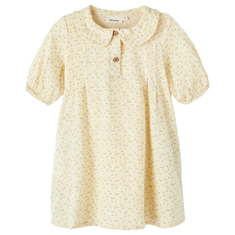 Lil'Atelier Turtledove Hulla Loose Dress AOP Elegant unclassified dresses