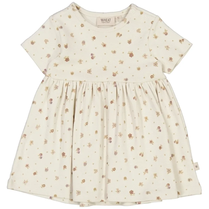 Wheat Chalk Flowers Nova Dress Flowy unclassified dresses