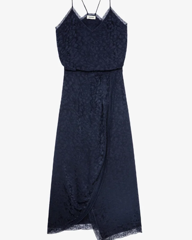 Women'S Rixi Jac Leo Dress In Encre | Encre Travel unclassified dresses